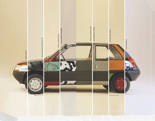 Anni Ottanta, Renault 5 Supercinq decorata da grandi artisti