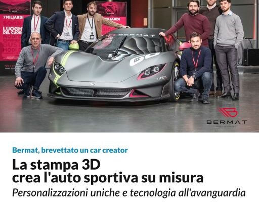 Bermart, sport-car configurabili on line