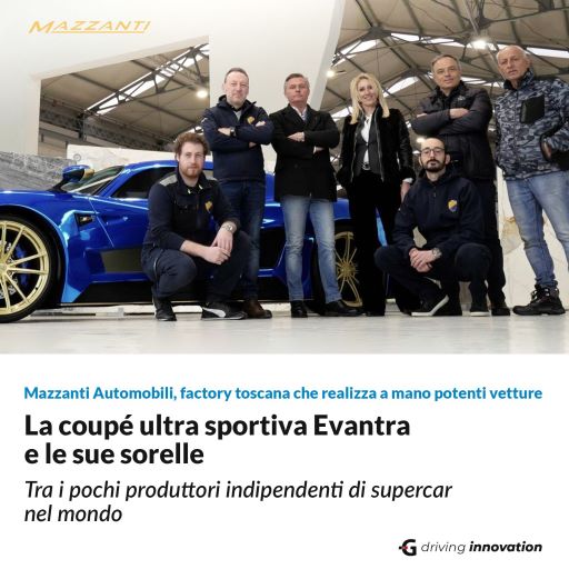 Mazzanti Automobili: la factory toscana che realizza a mano potenti vetture