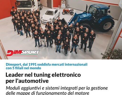 Dimsport: leader nel tuning elettronico per l’automotive