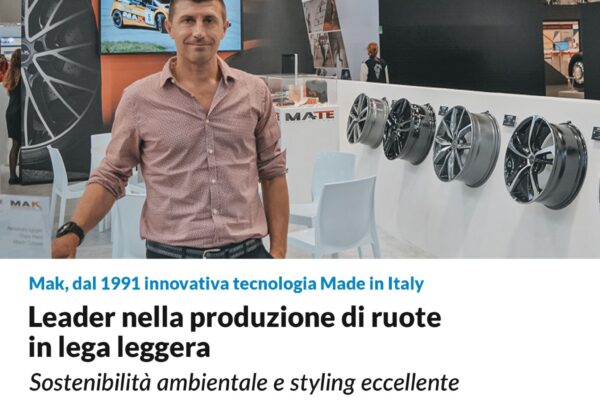 Mak: leader nella produzione di ruote in lega leggera