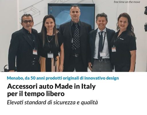 Manabo: accessori auto made in Italy per il tempo libero