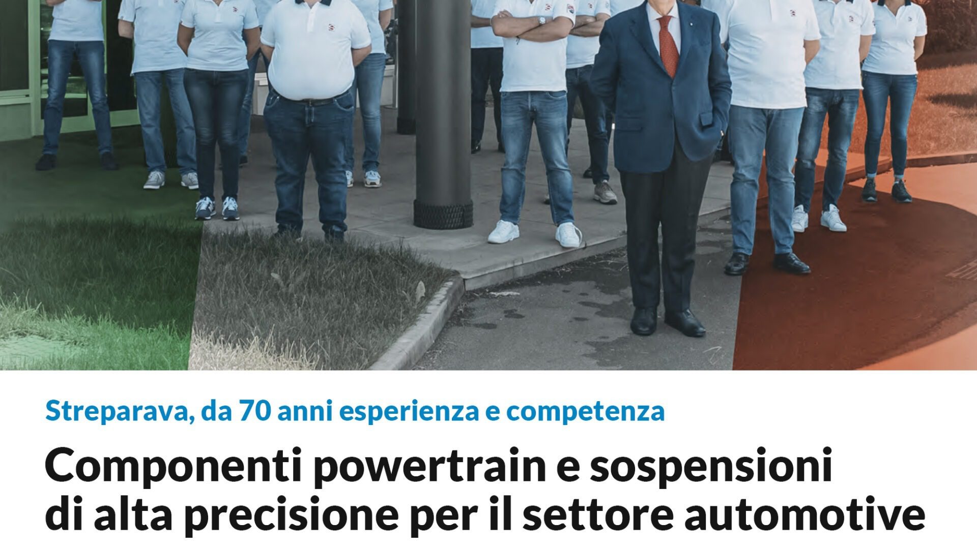 Streparava: componenti powertrain e sospensioni di alta precisione