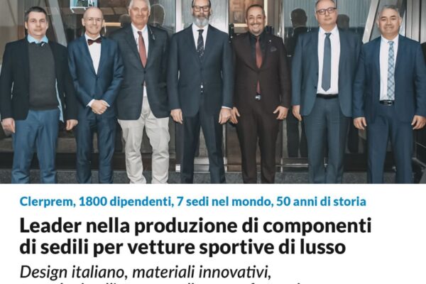 Clerprem: leader nella produzione di componenti di sedili
