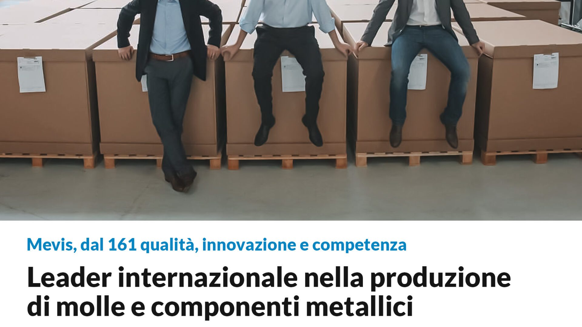 Mevis: leader internazionale nella produzione di molle e componenti metallici