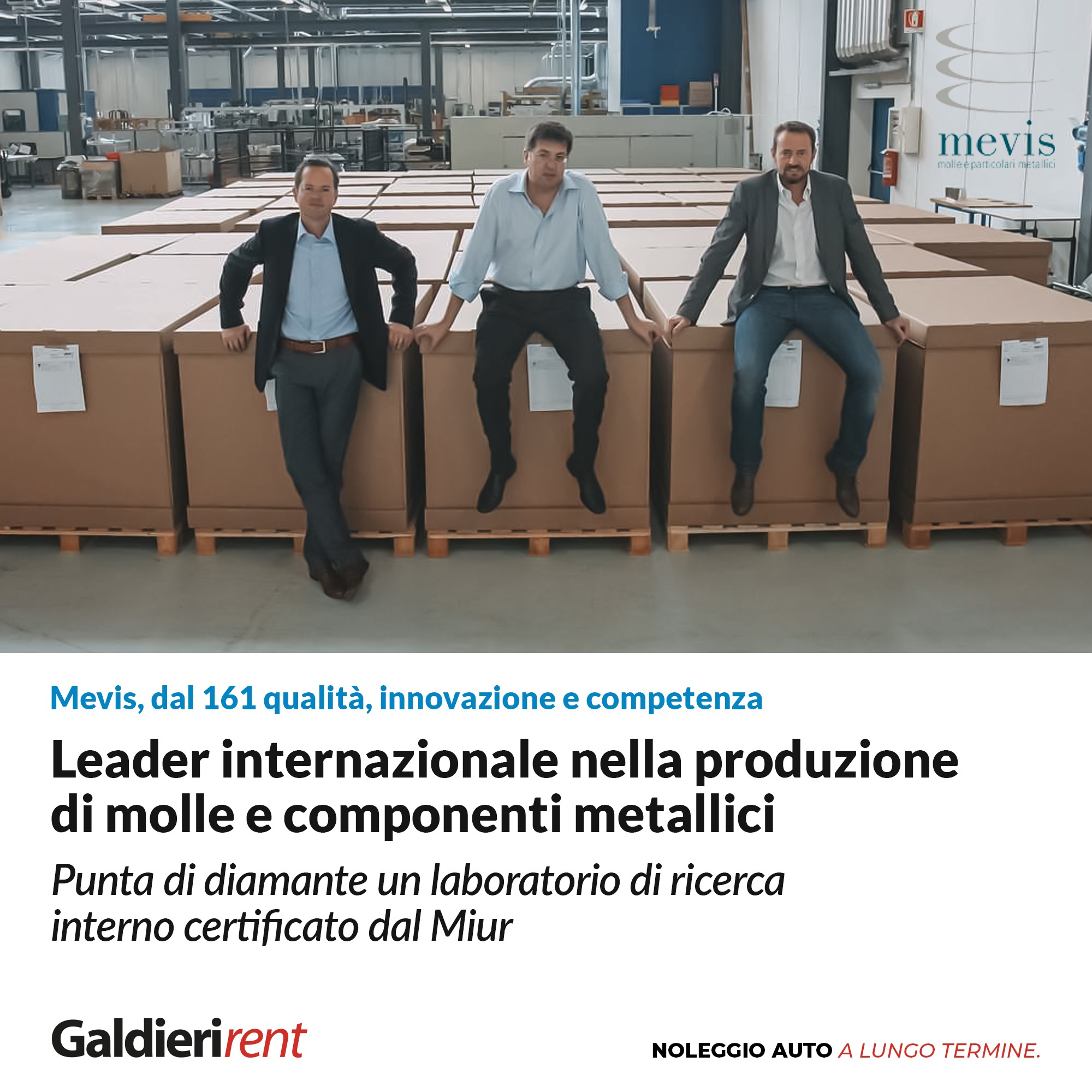 Mevis: leader internazionale nella produzione di molle e componenti metallici