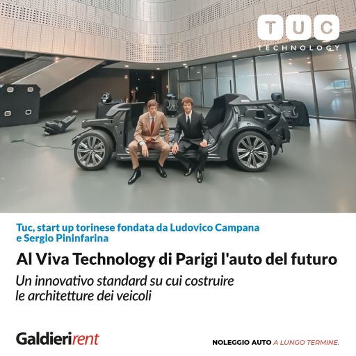 Al Viva Technology di Parigi l’auto della start up TUC
