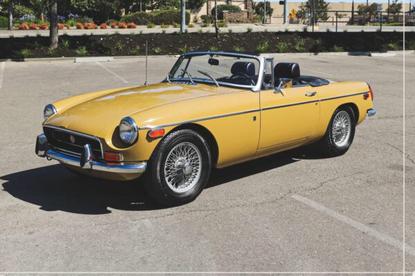 MG B, brillante spider sessantenne