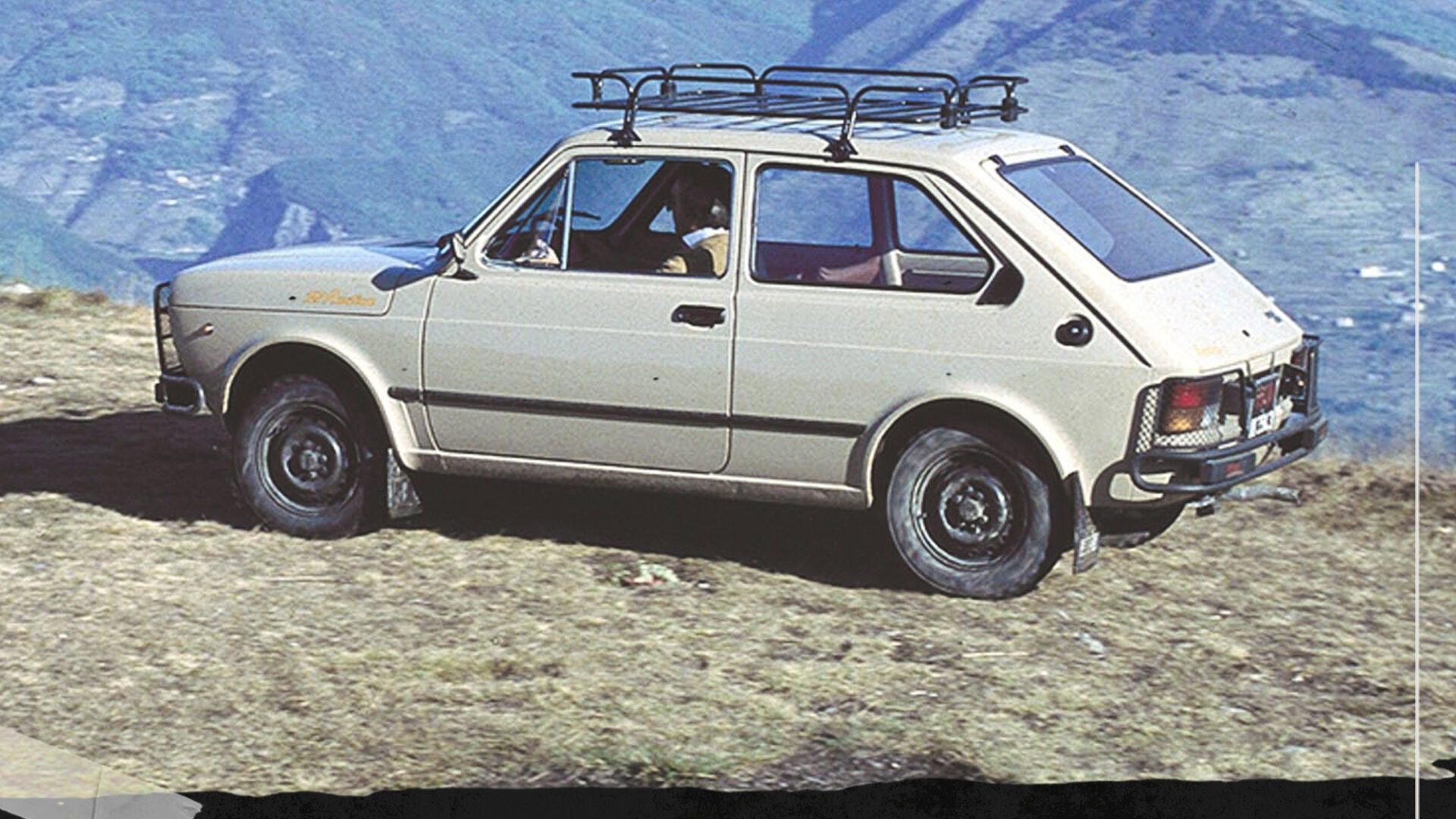 Fiat 127 Rustica, nata per la campagna.