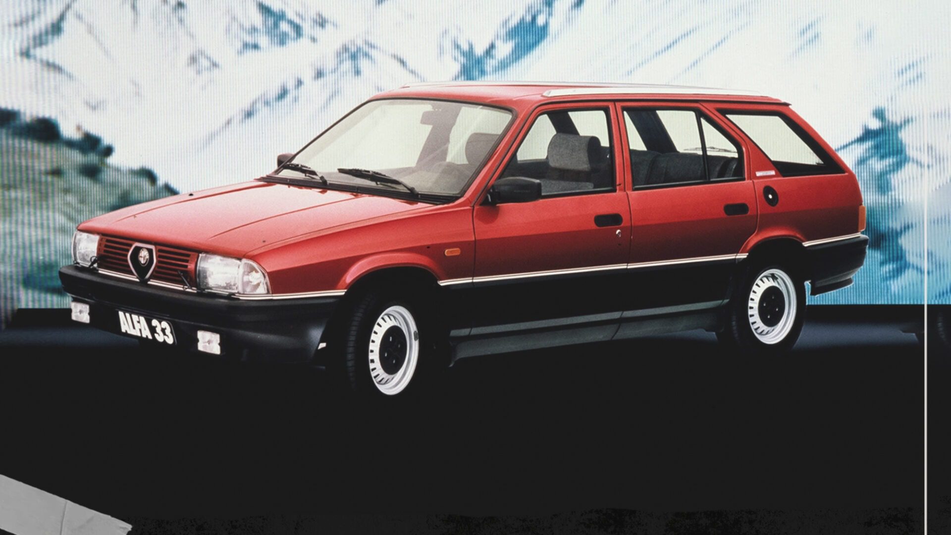 Alfa 33 Giardinetta 1.5 4X4, chic con poco.