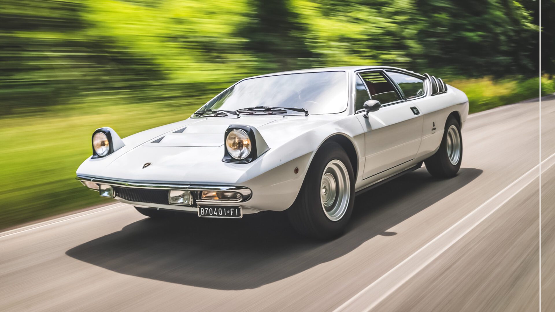 Lamborghini Urraco, affascinante ultra cinquantenne
