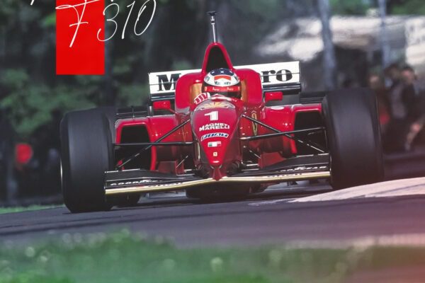Ferrari F310, la prima Rossa di Schumy