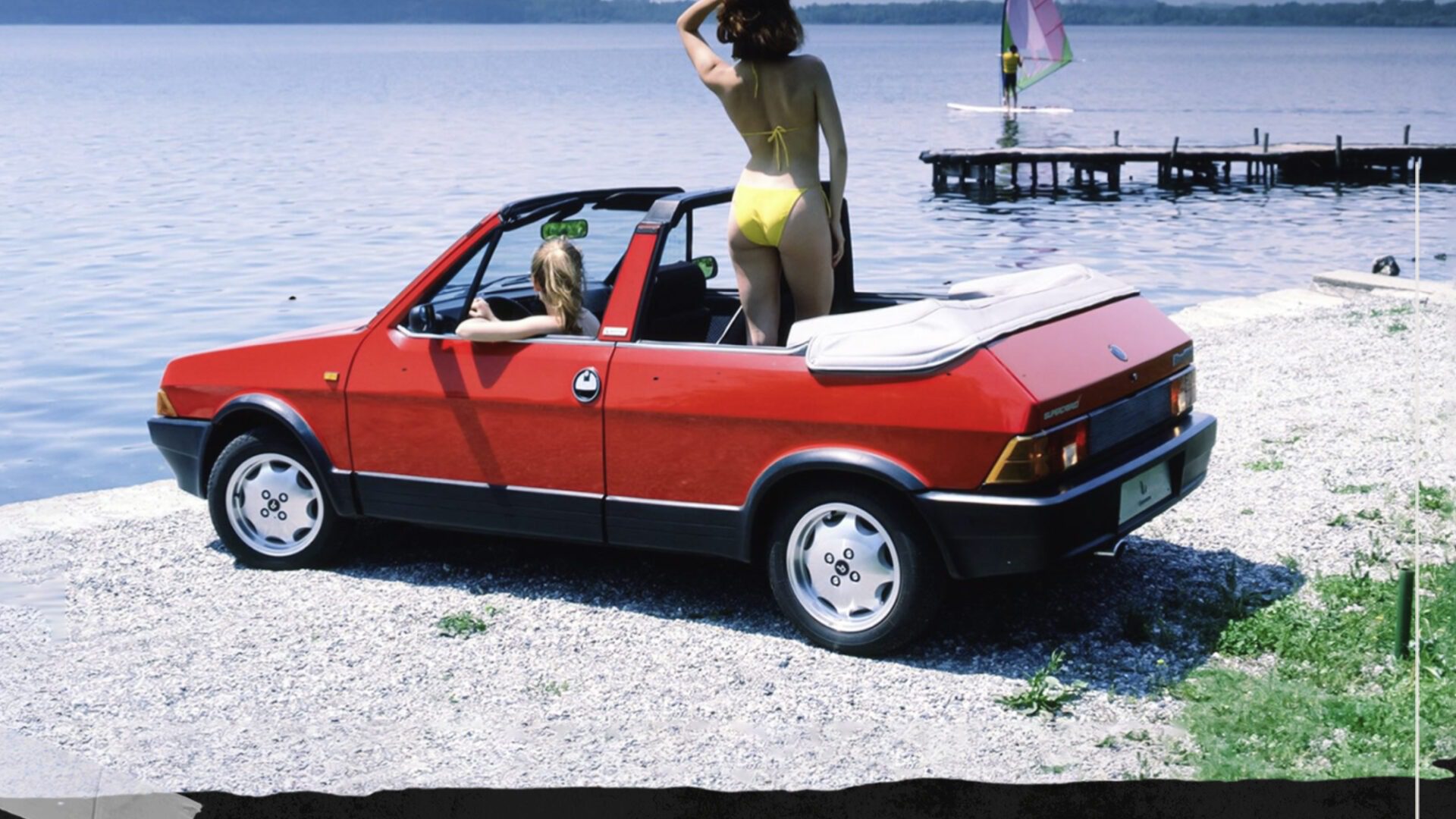 Fiat Ritmo Cabrio, bella e scoperta