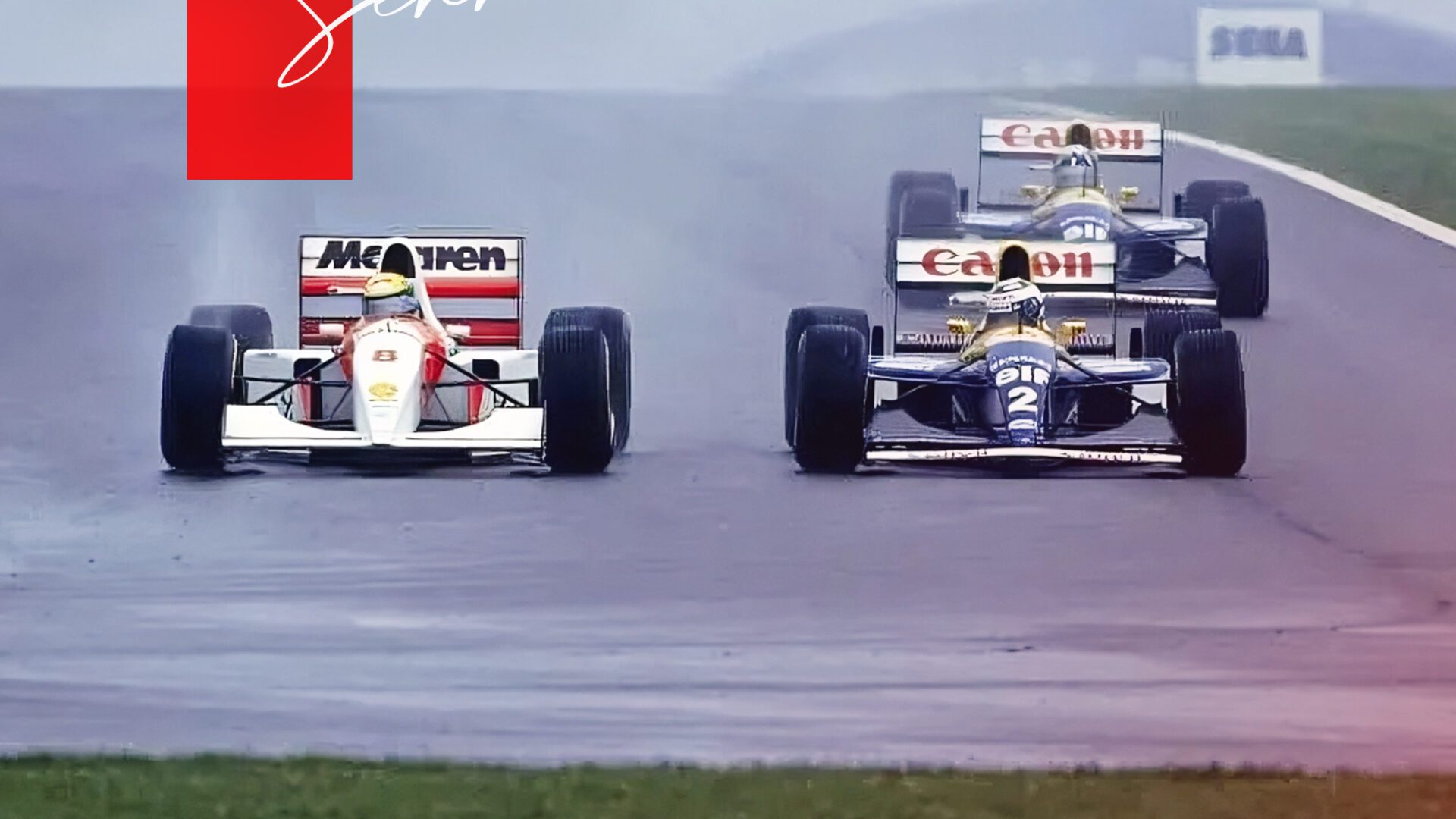 Ayrton Senna e quel giorno di pioggia a Donington