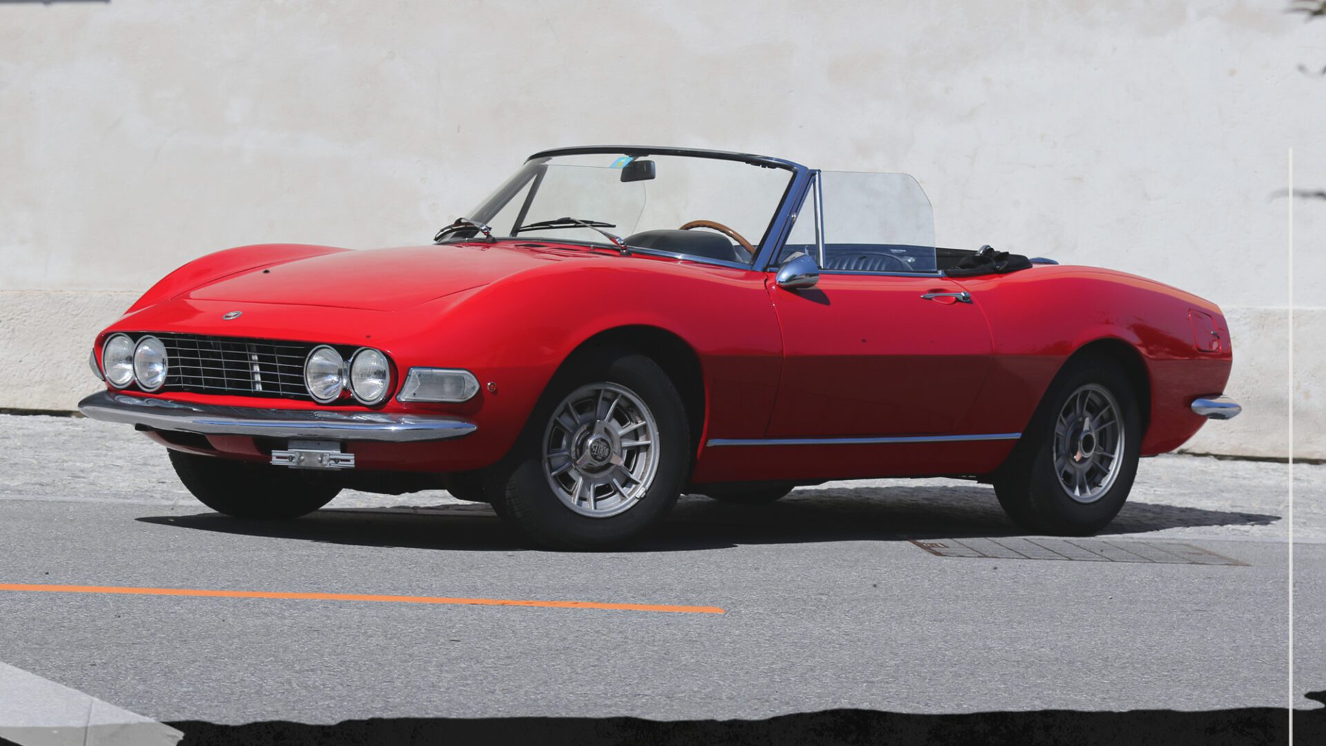 Fiat Dino V6 Spider, purosangue italiano