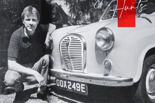 James Hunt e la Austin A35 Van