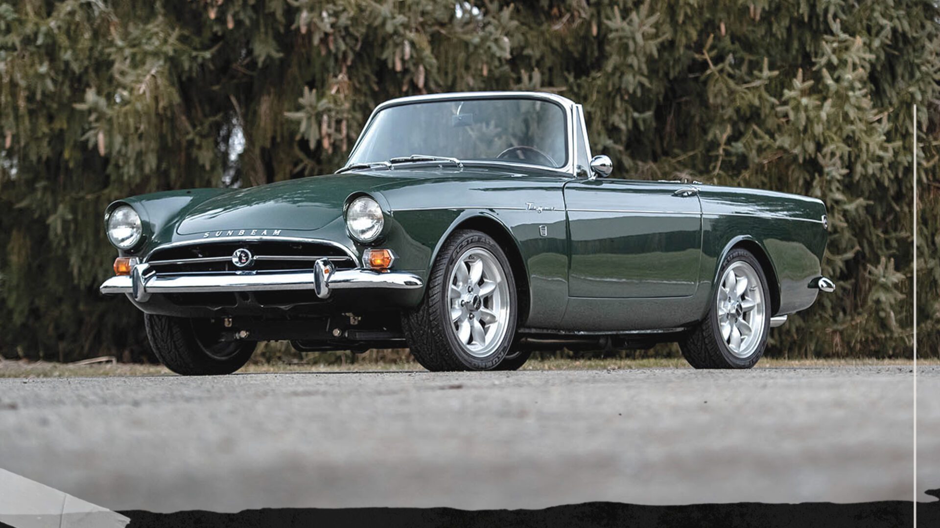 Sunbeam Alpine Tiger V8, la sorella cattiva dell’Alpine