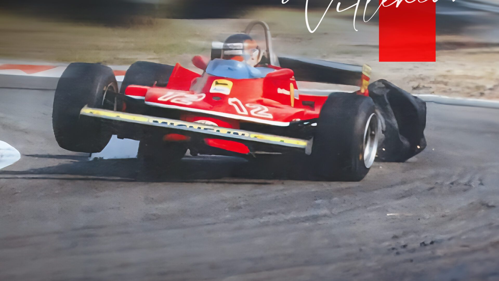 Gilles Villeneuve, colui che guida anche su tre ruote