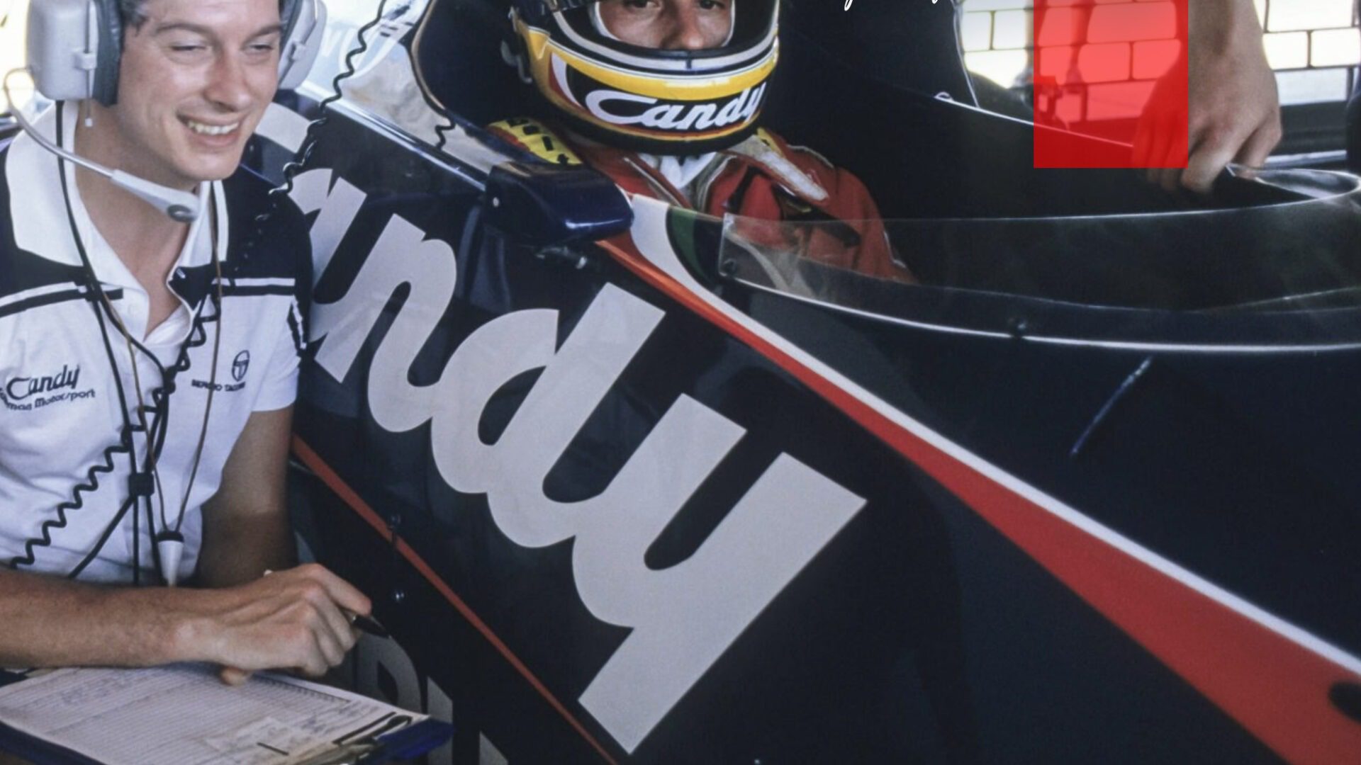 Pat Symonds, Ayrton Senna ed il “muro che si muove”