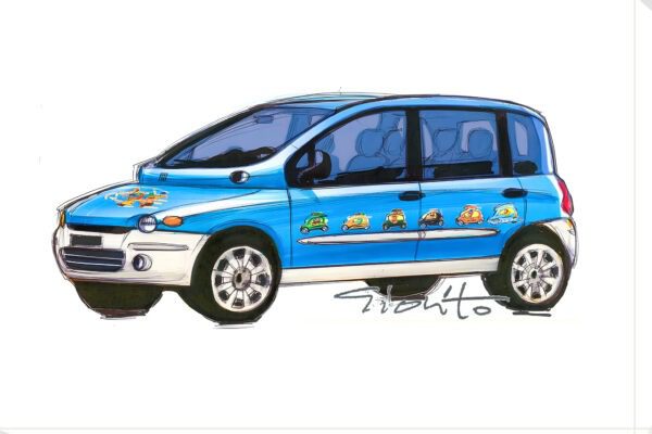 Fiat Multipla da collezione, arriva la One-Off 6×6 