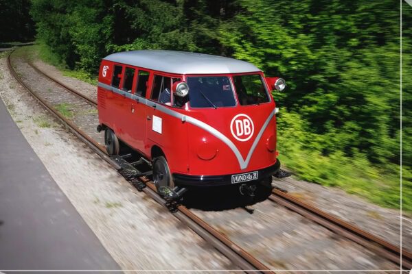 Volkswagen Bulli del 1955, va come un treno  
