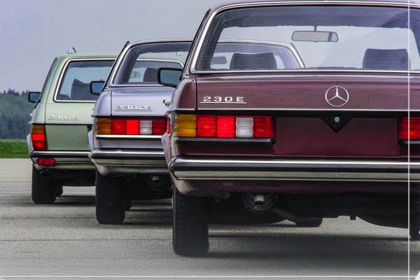 Mercedes W123 compie 50 anni