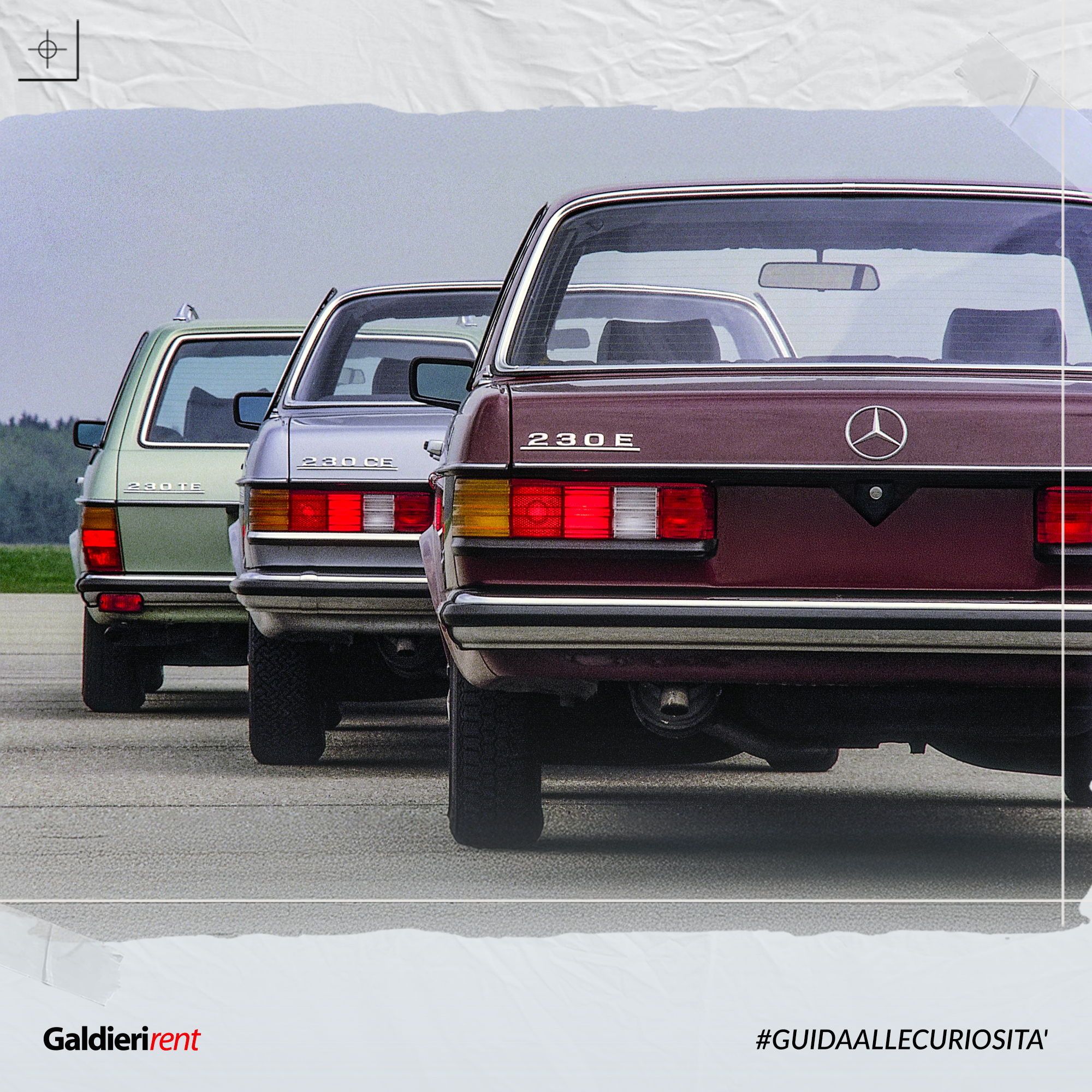 Mercedes W123 compie 50 anni